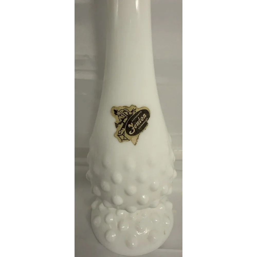 Fenton Hobnail Bud Vase - Picture 2 of 4